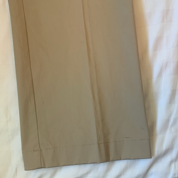 Olsen beige stretch cotton33 inch inseam straight leg pants Mona NWT - Picture 6 of 6